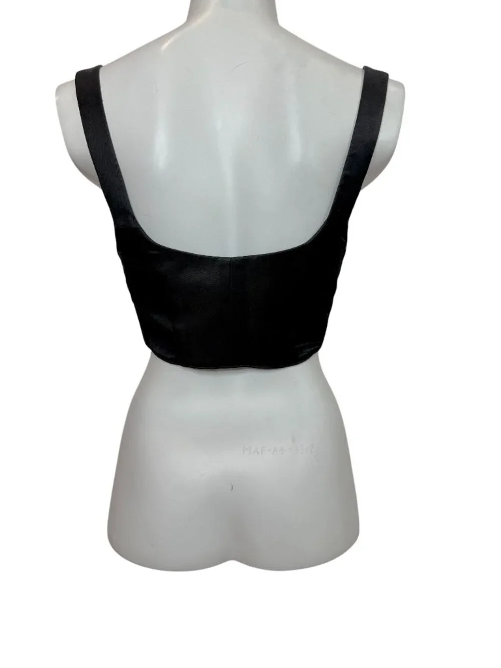 RtA Rodrigo Corset Top Black NWT - Size 4 - Picture 8 of 10
